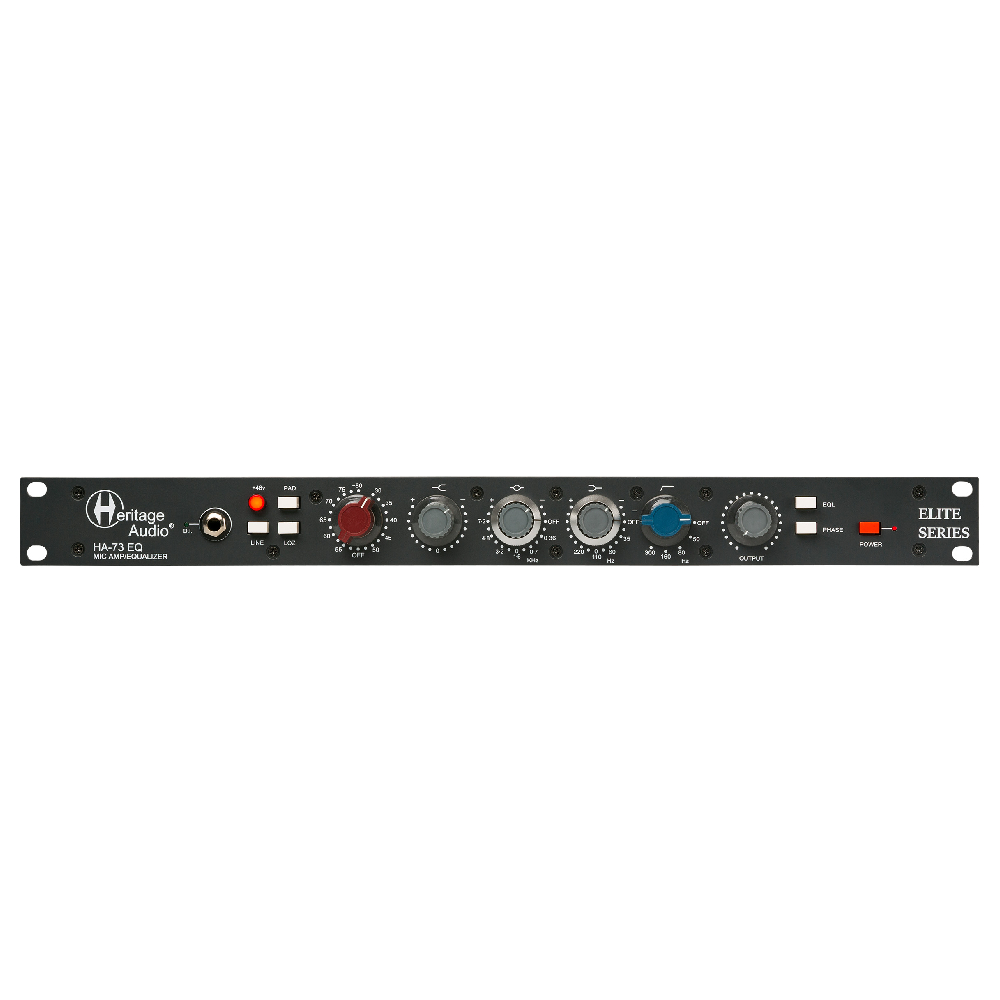 HERITAGE AUDIO HA73EQ Elite ´73 Mikrofon Preamfisi / DI / EQ